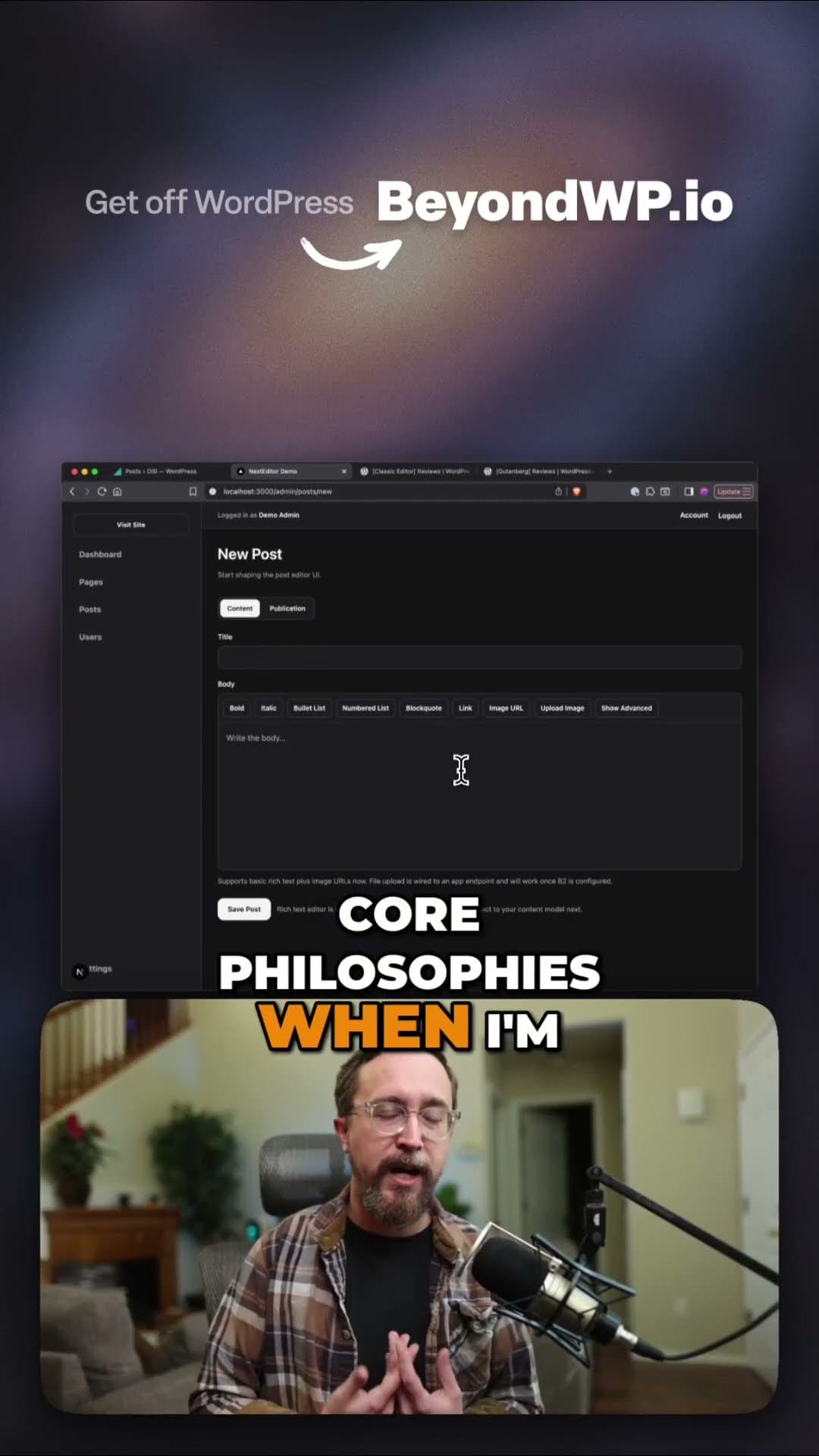 Building a WordPress alternative in Next.js
