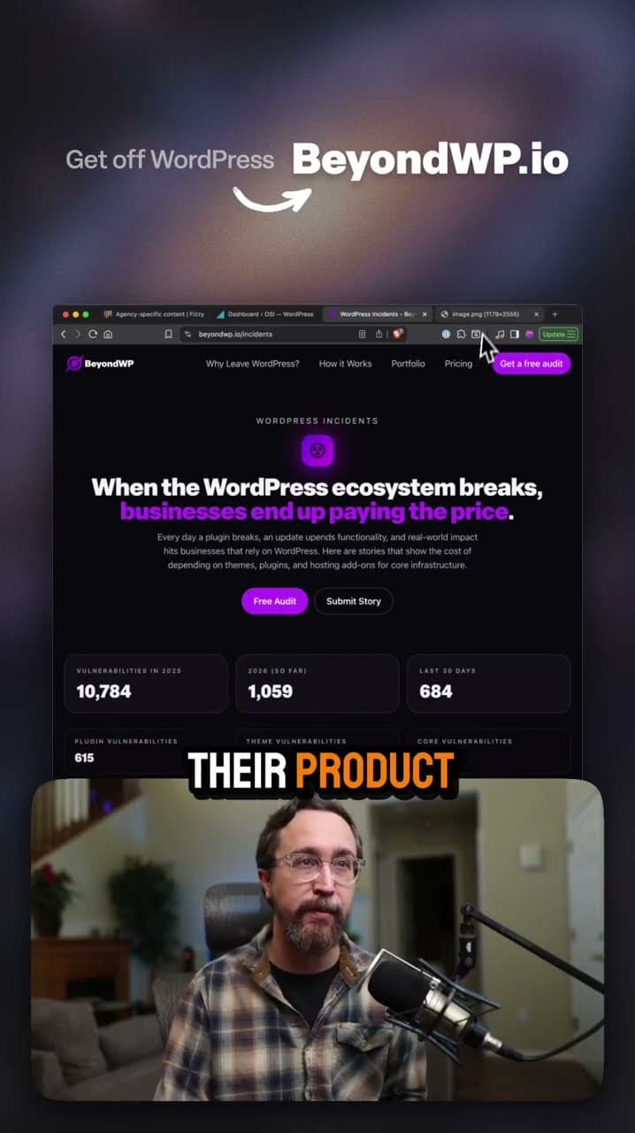 The biggest problem with WordPress vulnerabilities