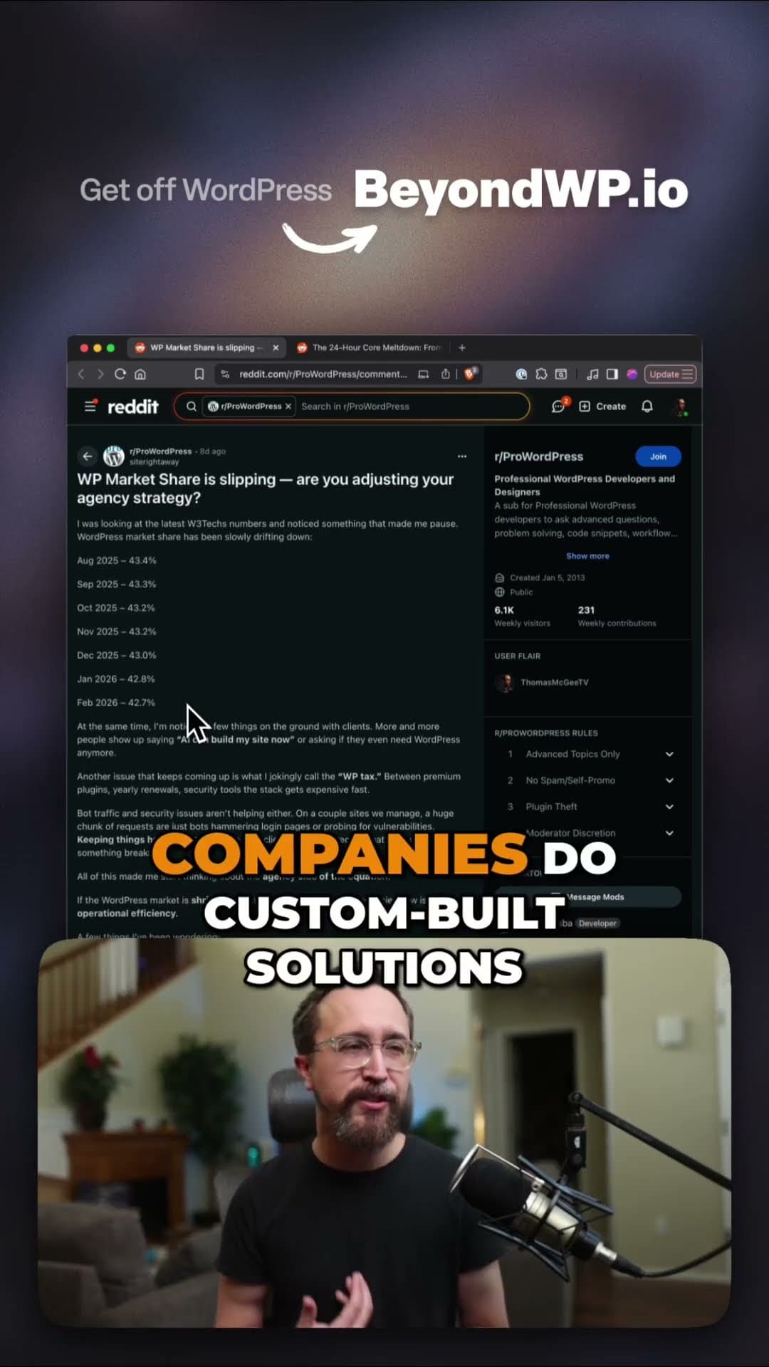 Why big businesses ditch WordPress