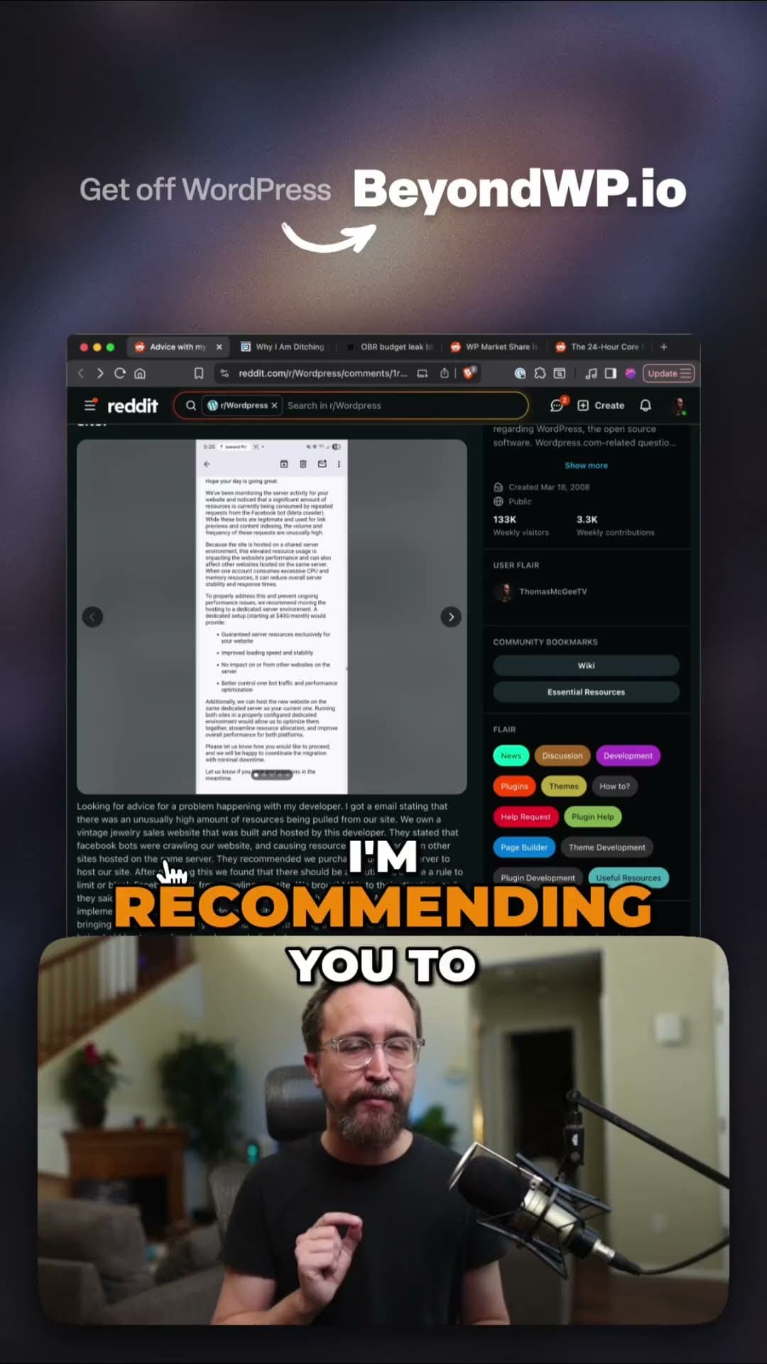 $400 a month WordPress hosting?