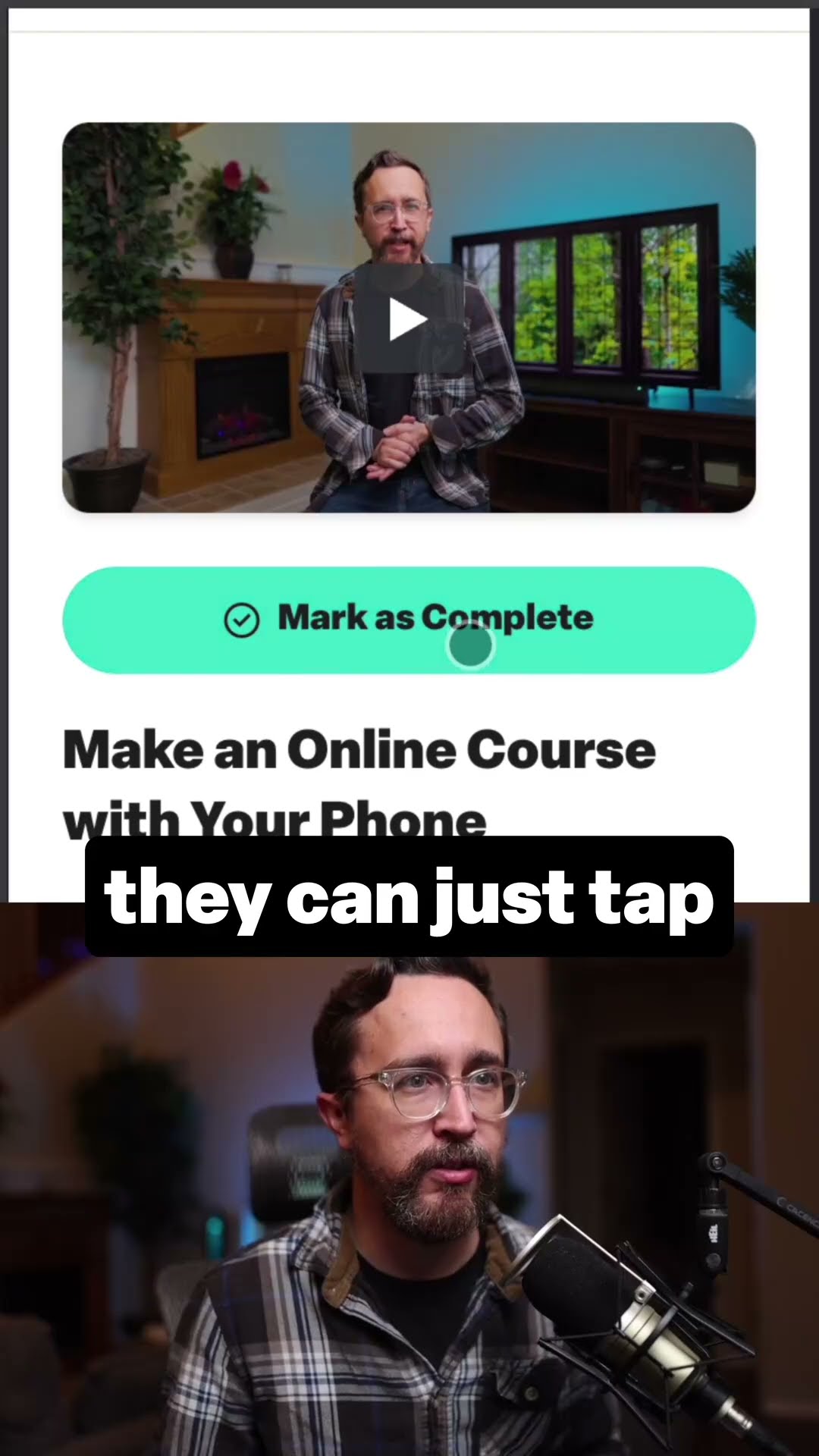 Online course progress tracking for students